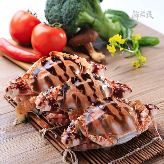 东山岛红花蟹 鲜活野生花蟹