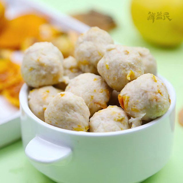 东山岛扇贝丸 纯手工海鱼丸鱼蛋 火锅丸子关东煮海鲜丸 250g